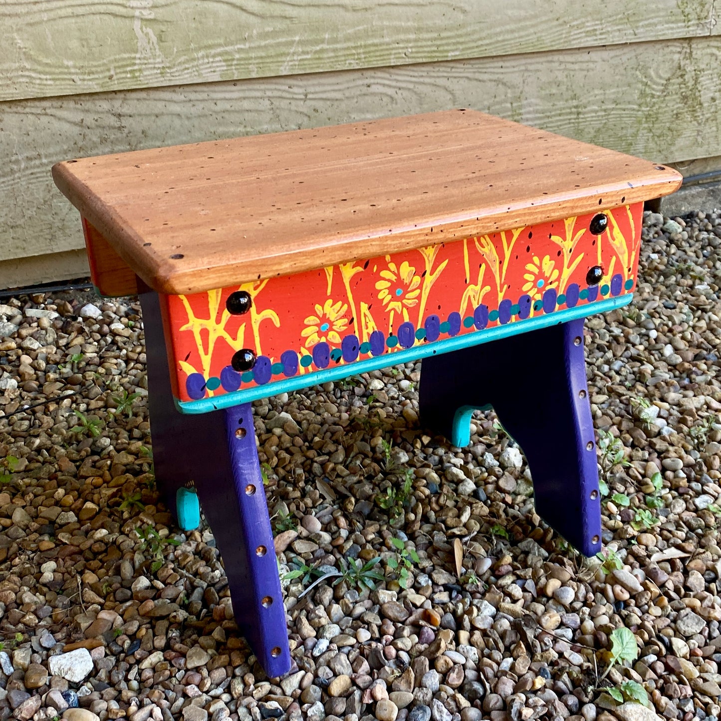 Tommy Lewis Marsh Style Footstool