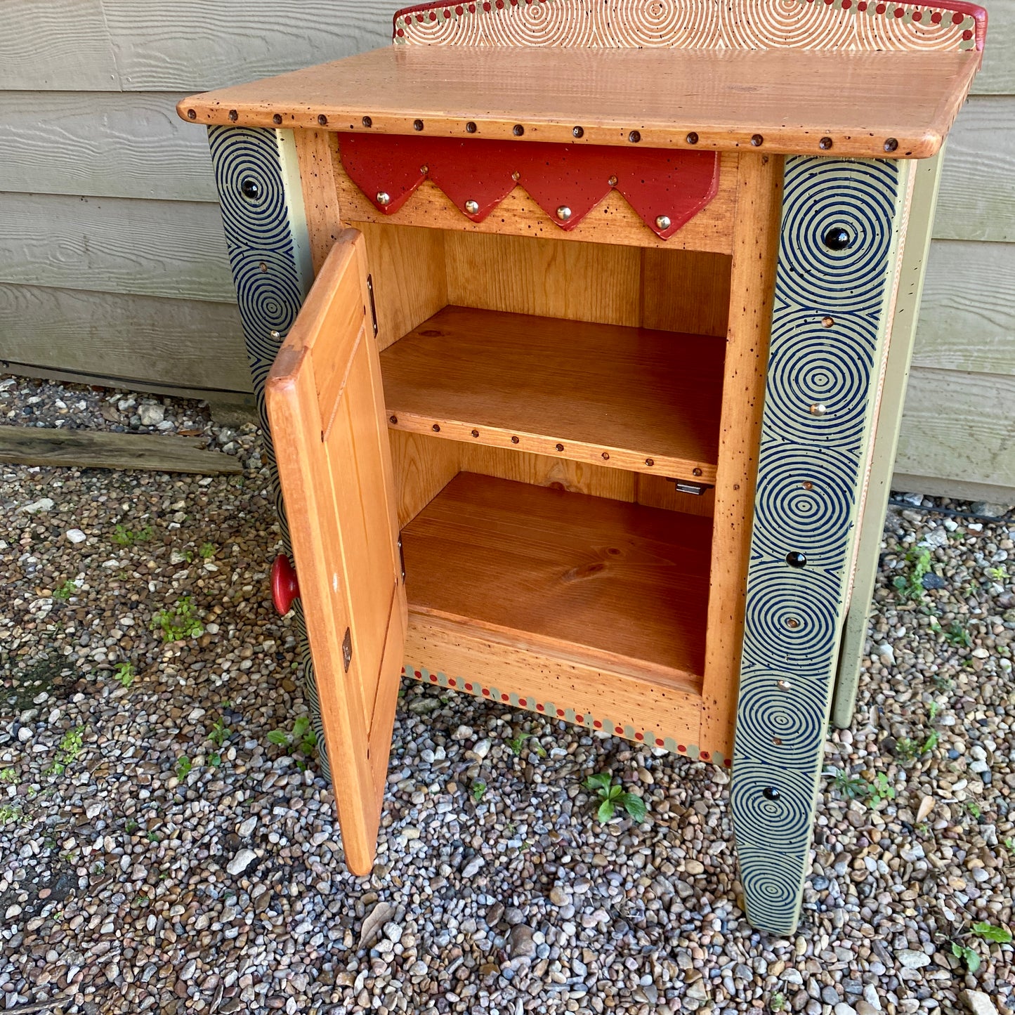 Tommy Lewis Marsh Style Nightstand on Legs NO Drawer