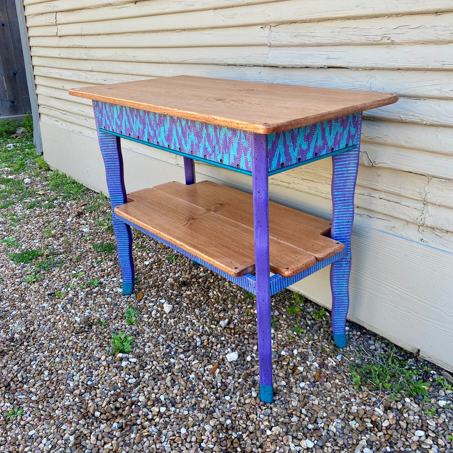 David Marsh M&T 3’ Console Table with Shelf