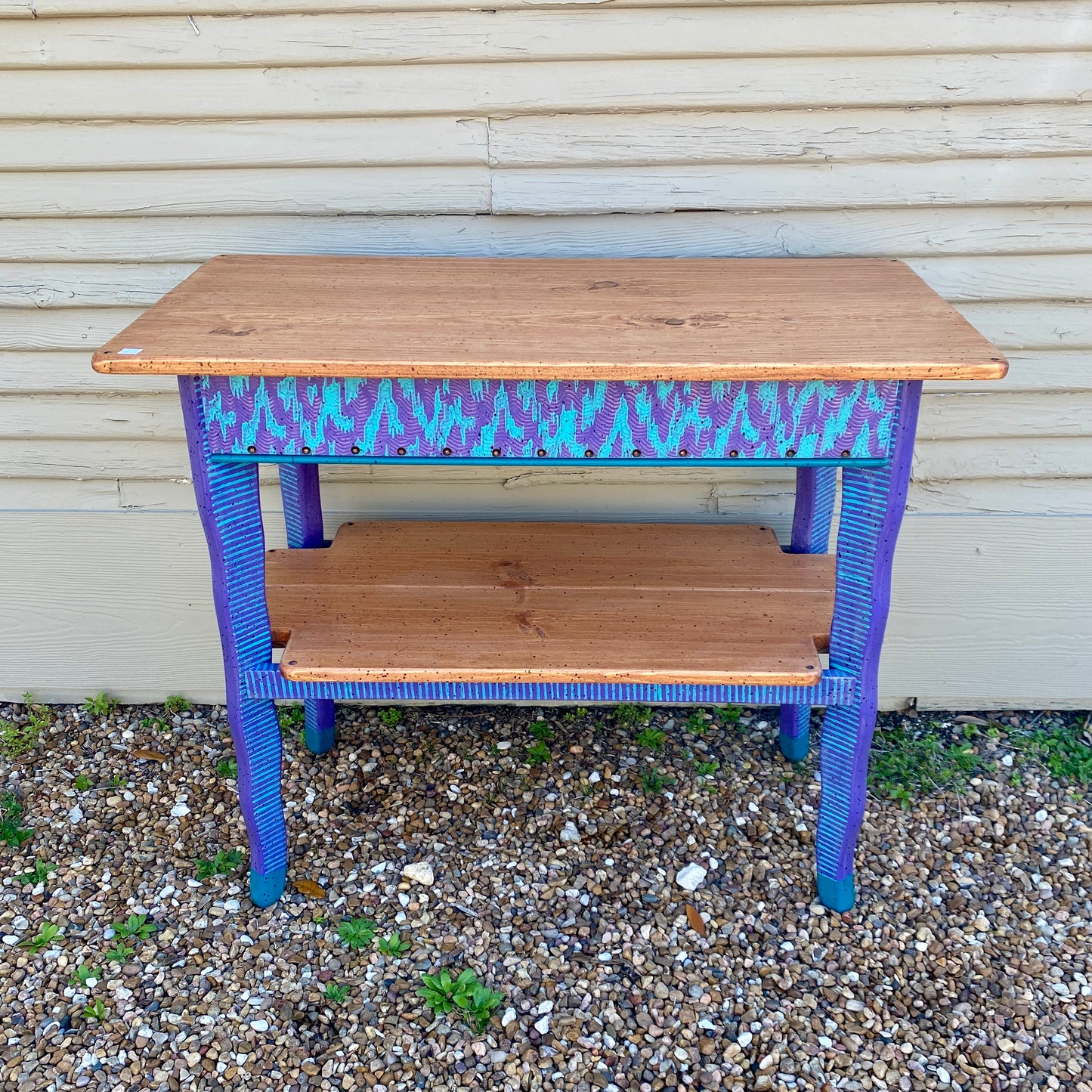 David Marsh M&T 3’ Console Table with Shelf