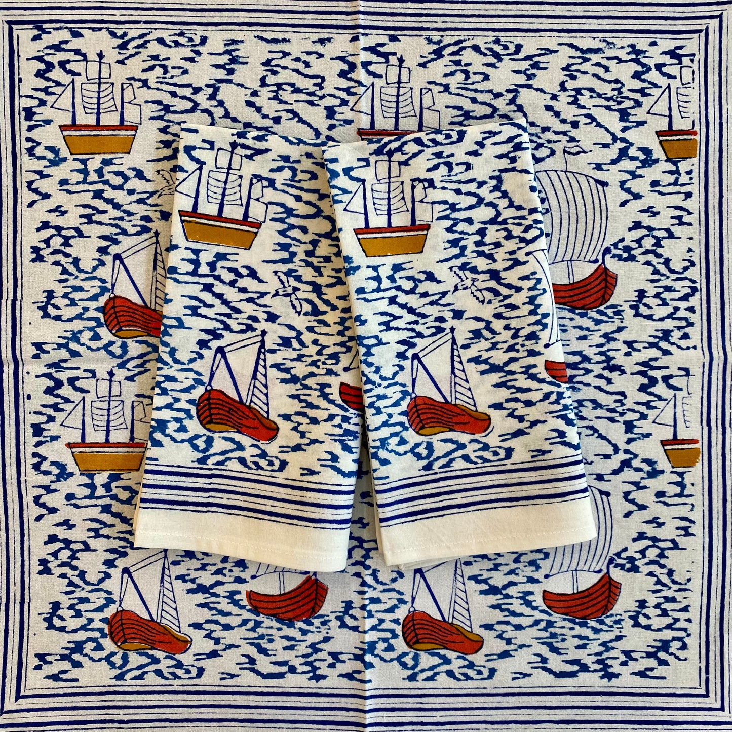 Harbor Boat Napkin