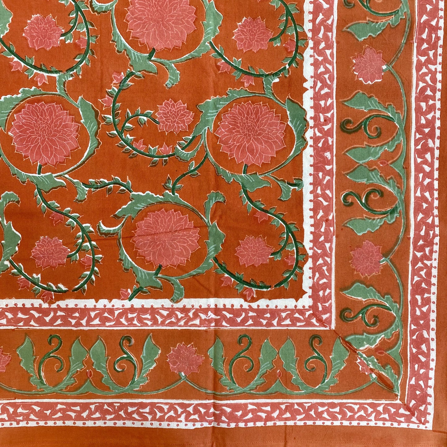 Sakha Red Tablecloth- 60” x 90”