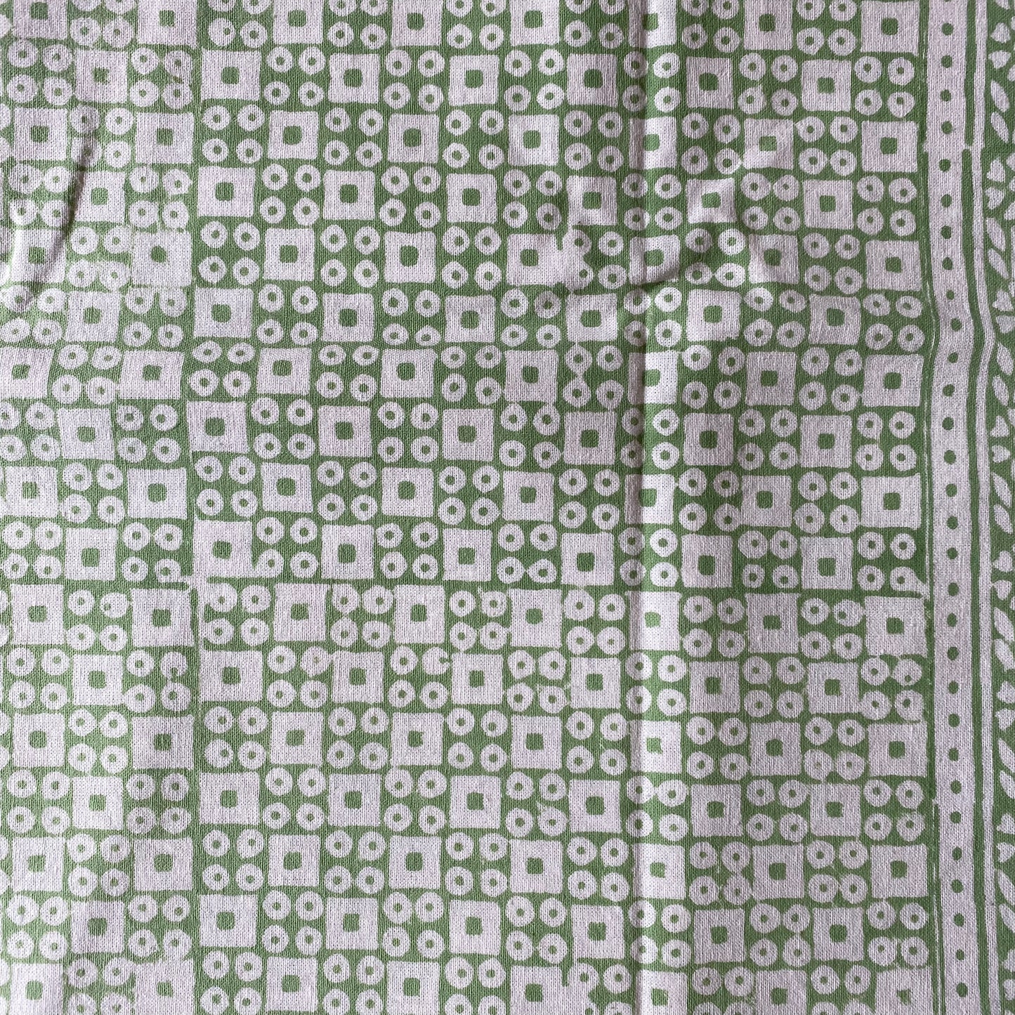 Nona Apple Green Tablecloth- 60” x 60”