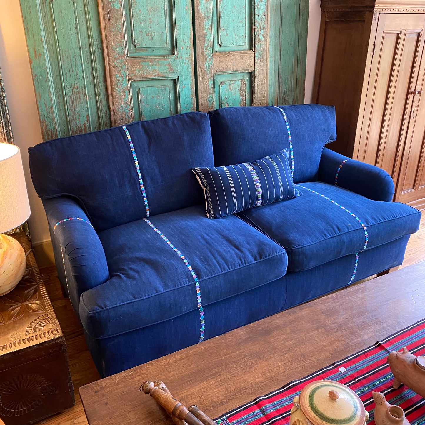 Sofa/Couch with Guatemala Corte Upholstery