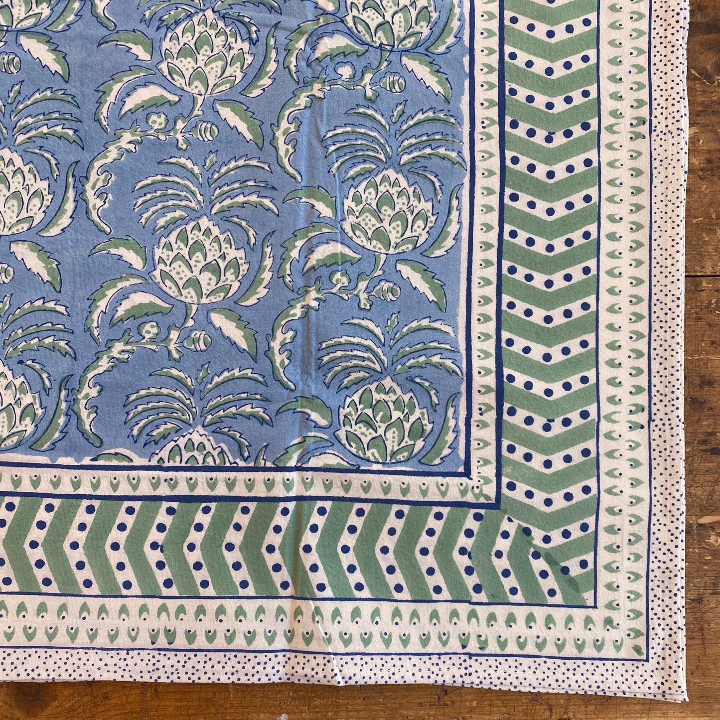 Thistle Blue Tablecloth- 60” x 90”