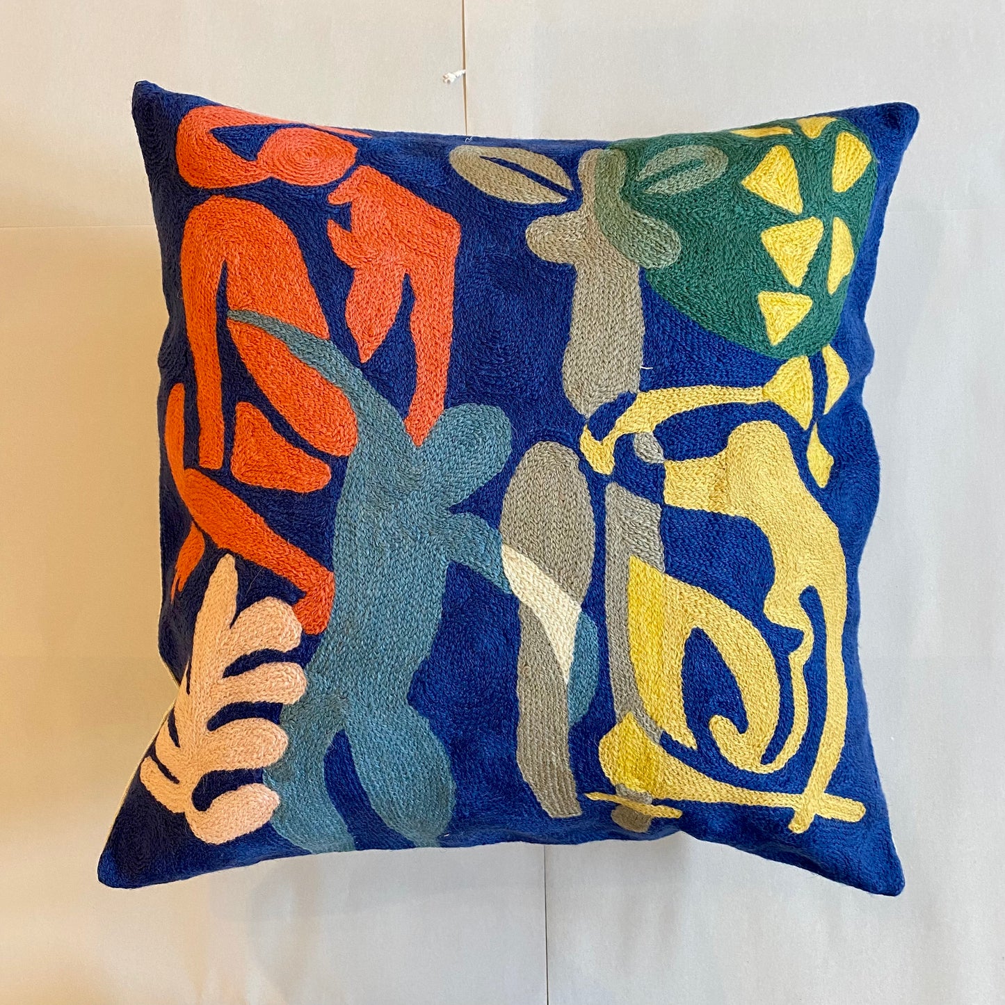 Matisse Silhouettes Chainstitch Pillow