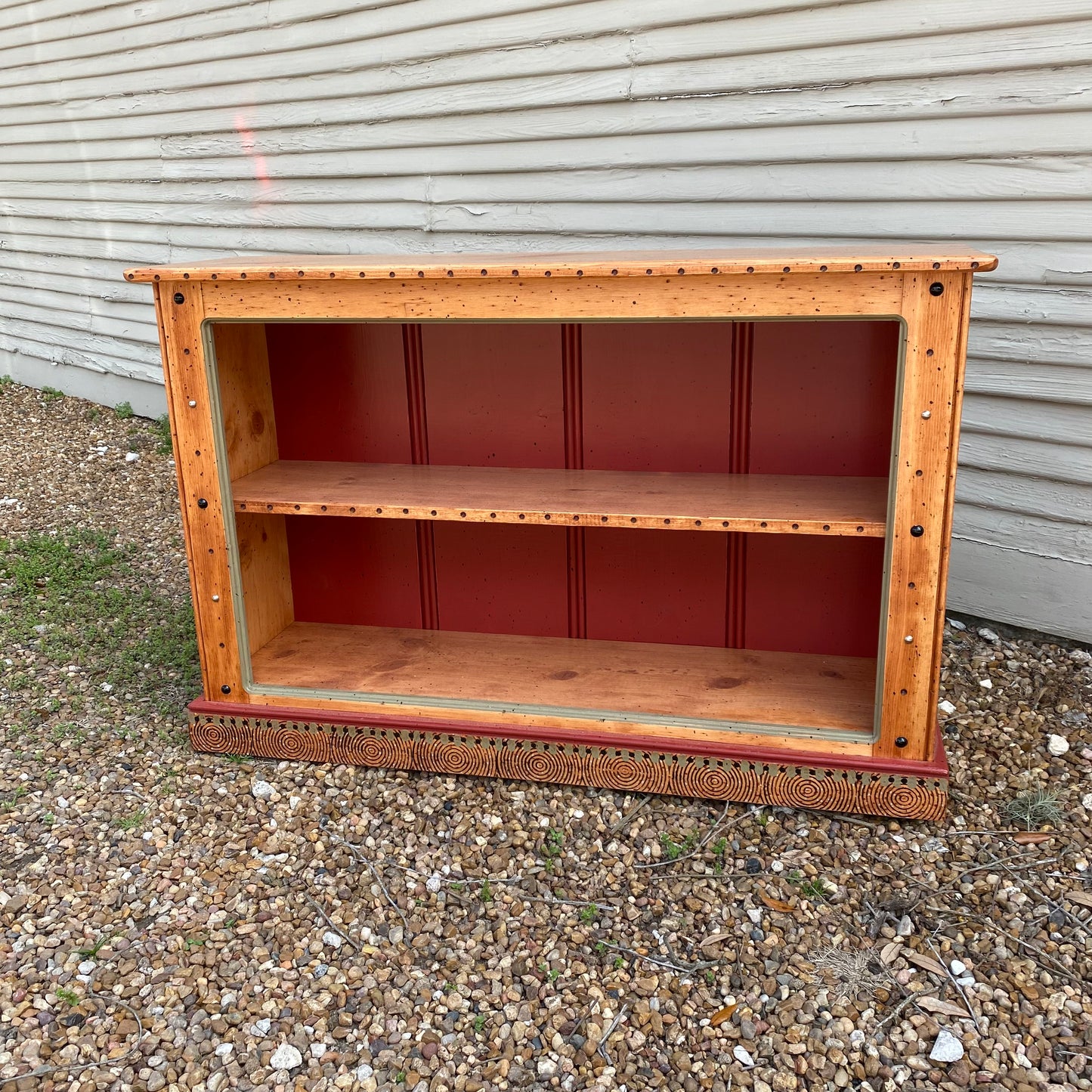 Tommy Lewis Marsh Style 42" Low Credenza Bookshelf