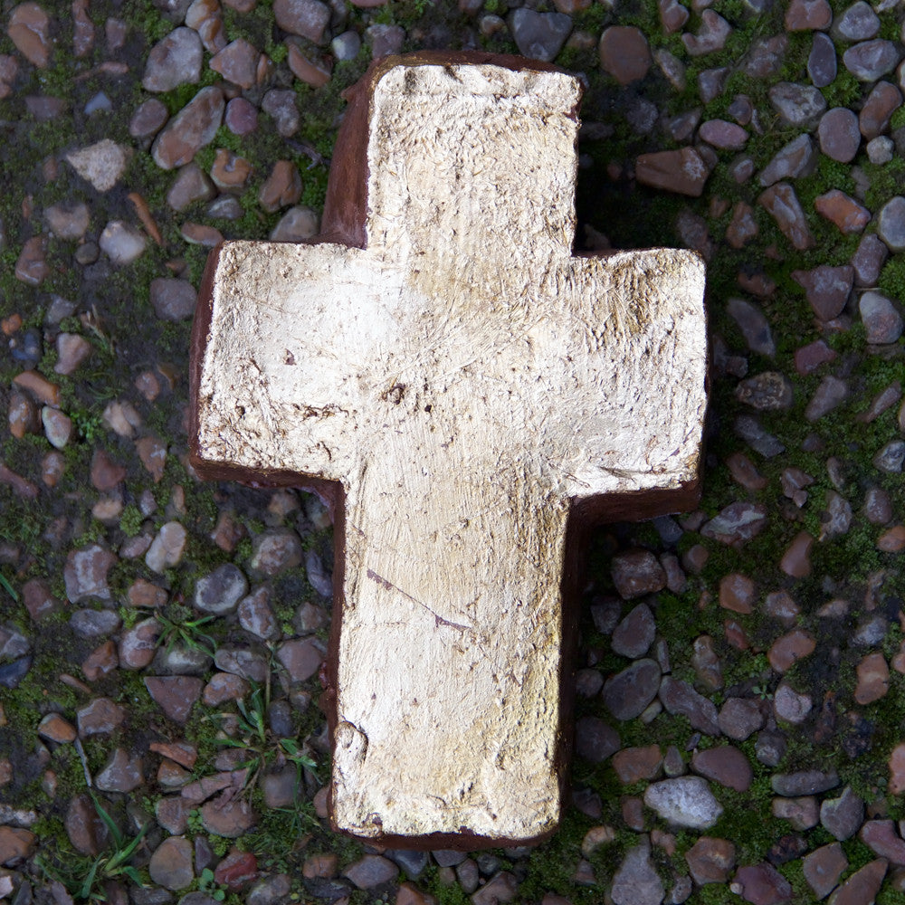 7-1/2" Gold Cross
