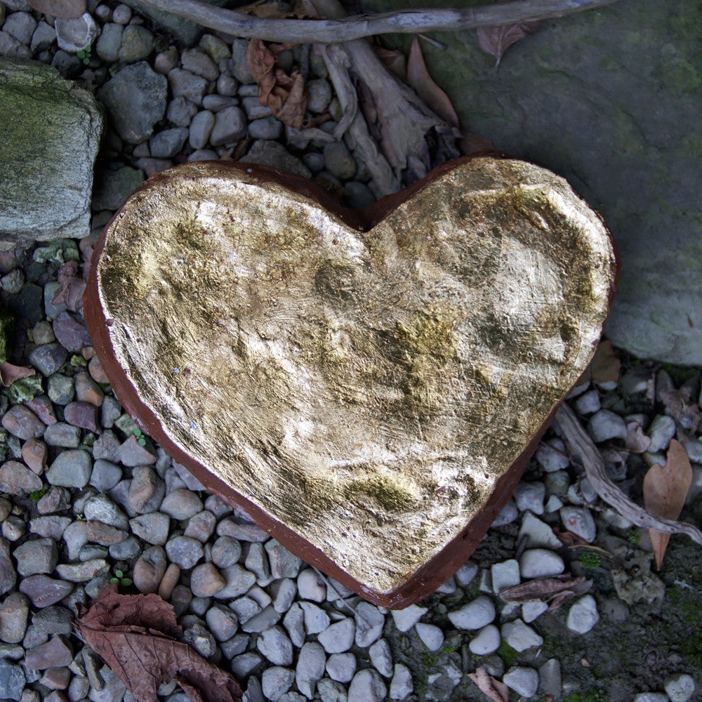 Large Gold Heart