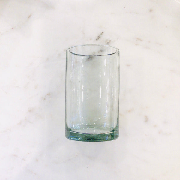 Tall Mexican Glass Tumbler - Clear – Surroundings