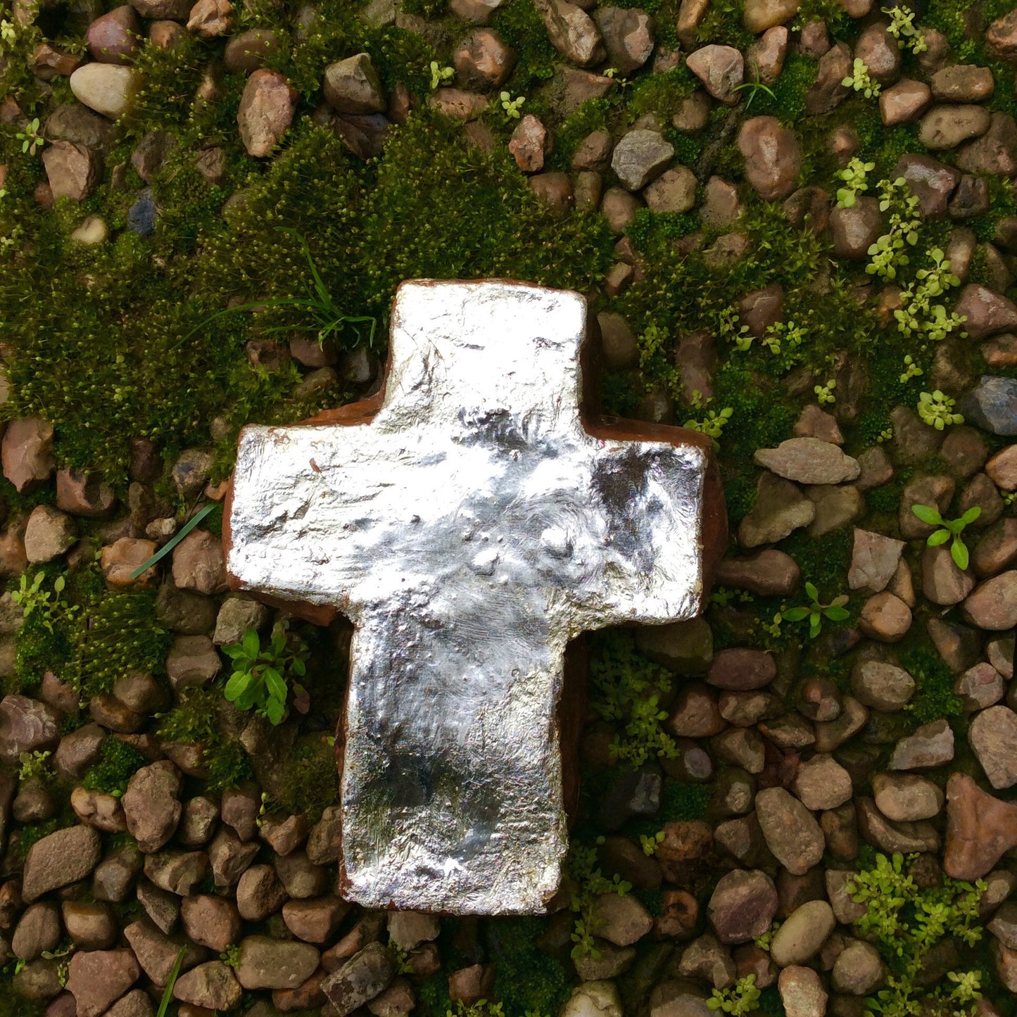 5-1/2" Silver Cross
