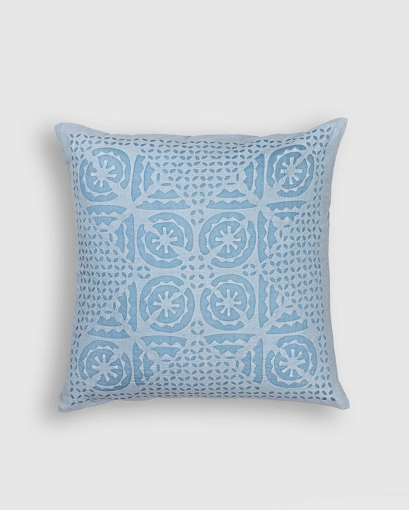 Applique Makhana Design Pillows from India