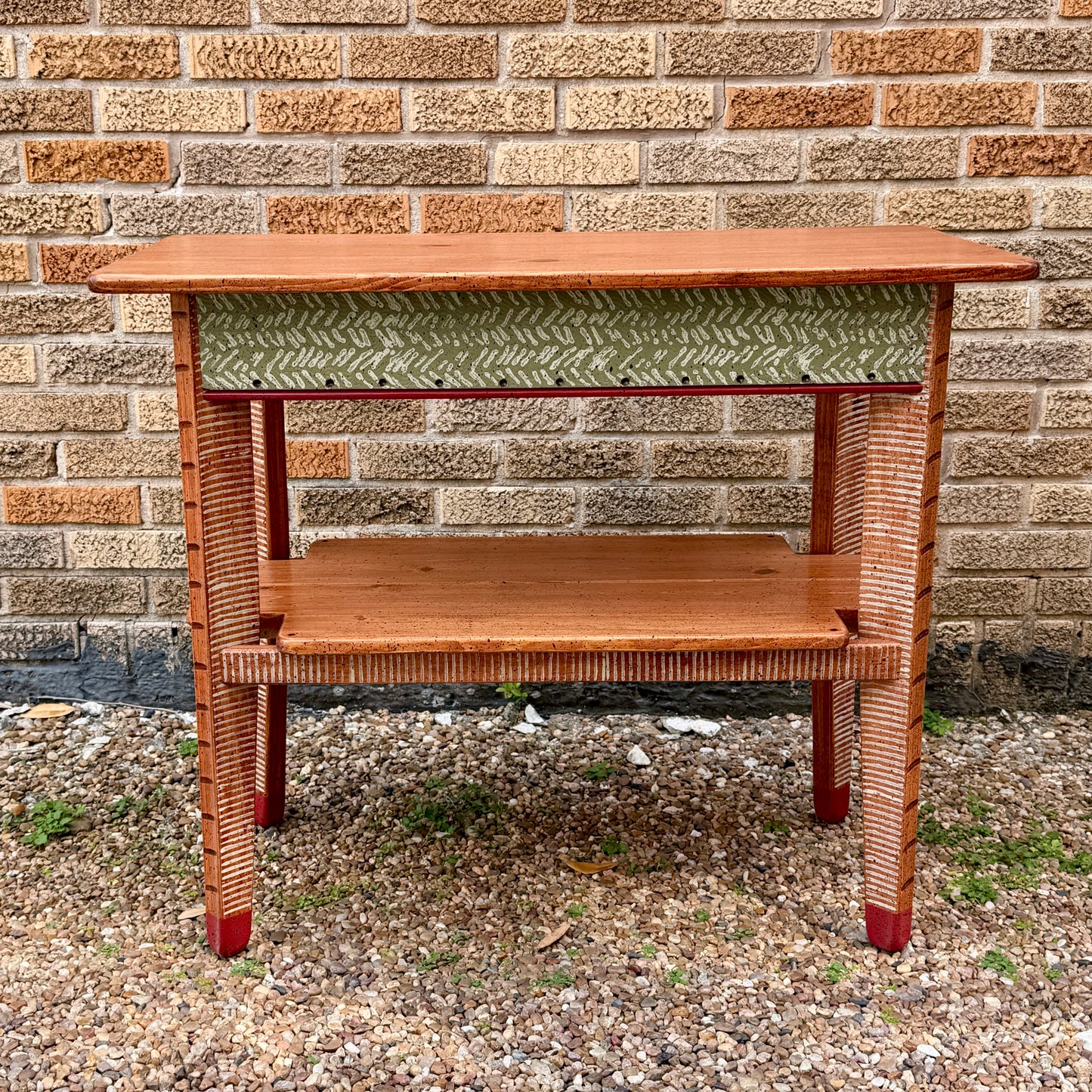 David Marsh 3' Console Table with Shelf
