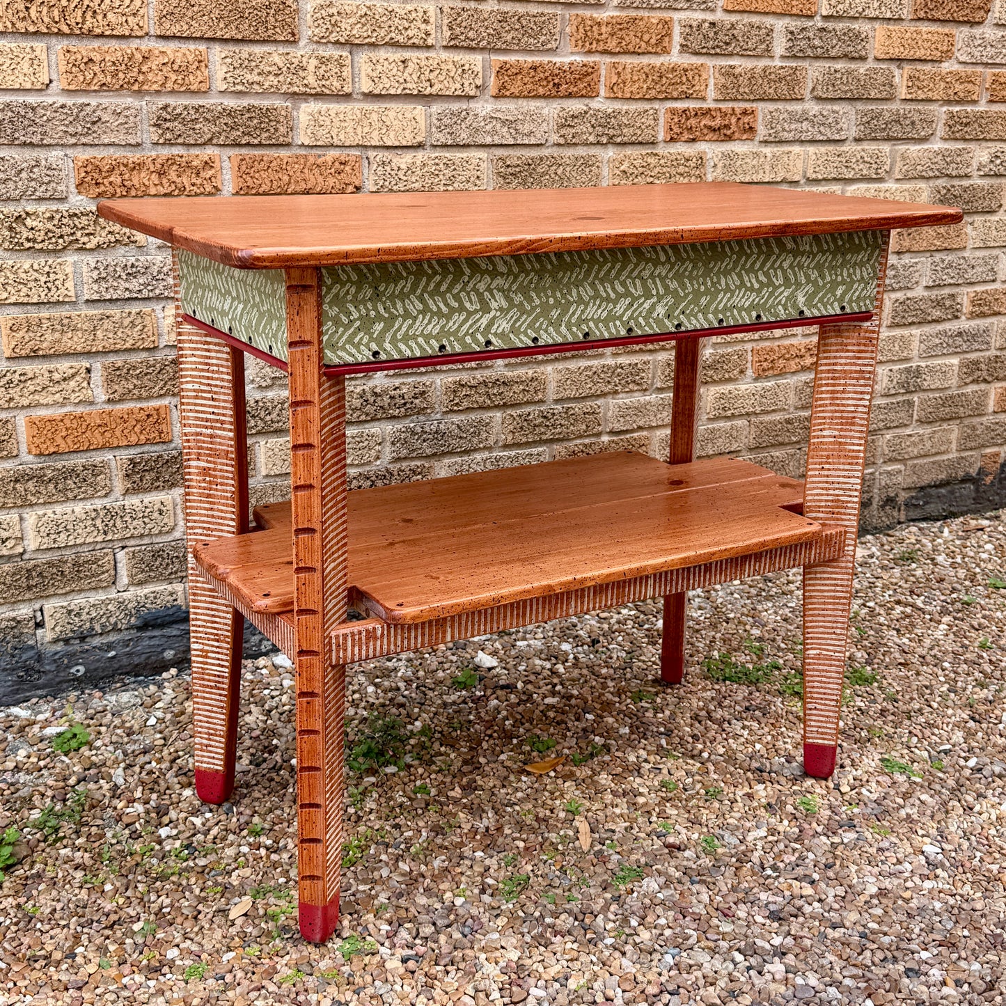 David Marsh 3' Console Table with Shelf