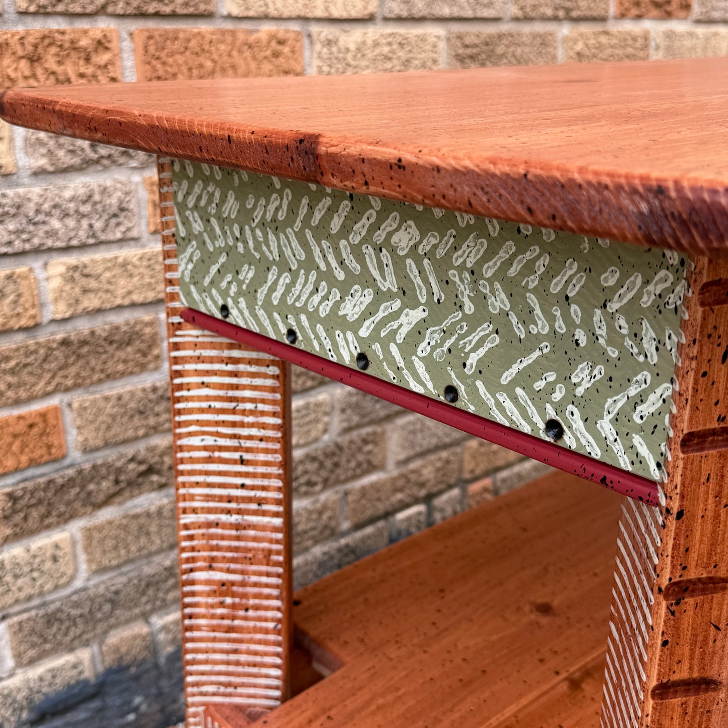 David Marsh 3' Console Table with Shelf
