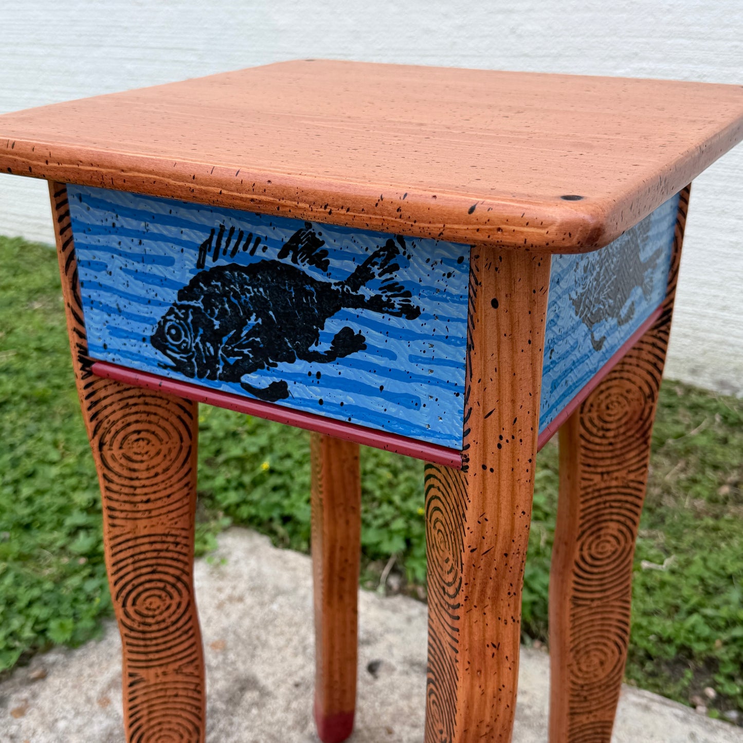 David Marsh Little Square Side Table