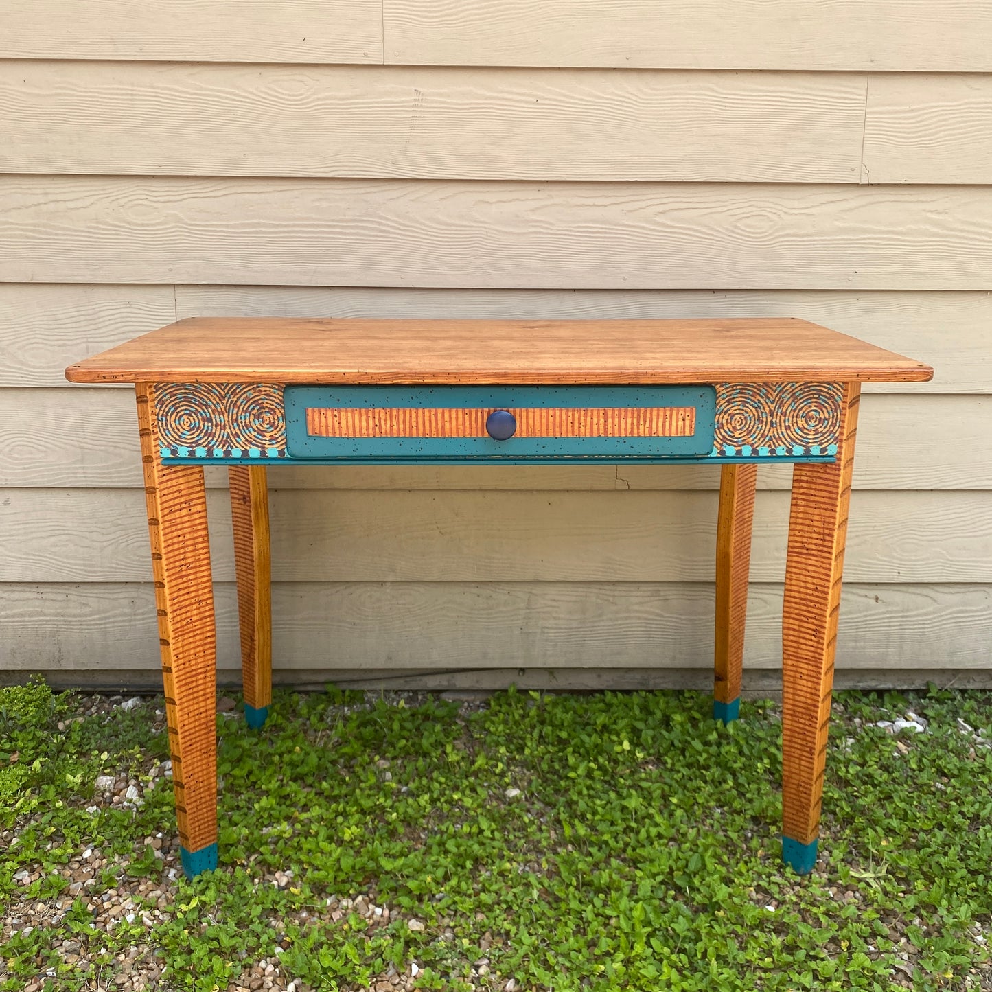 David Marsh Desk Table with Drawer