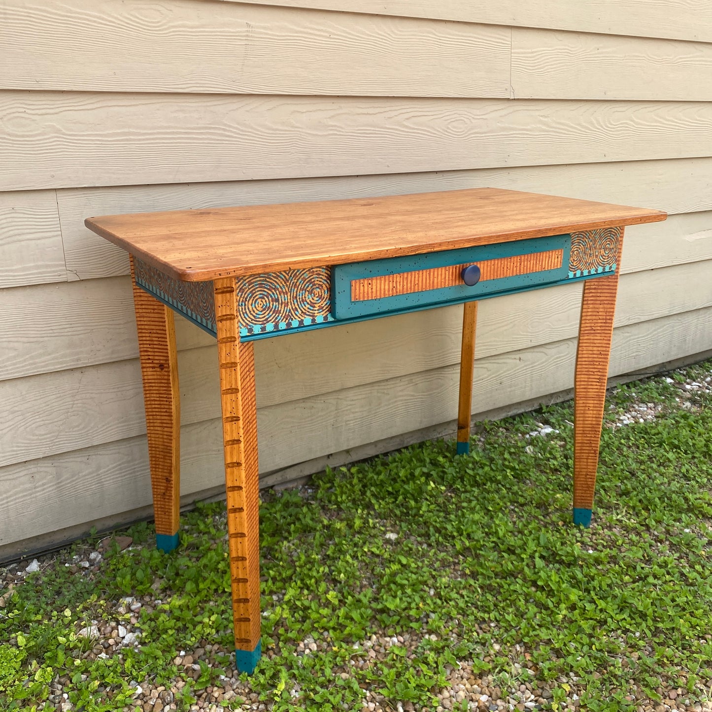 David Marsh Desk Table with Drawer