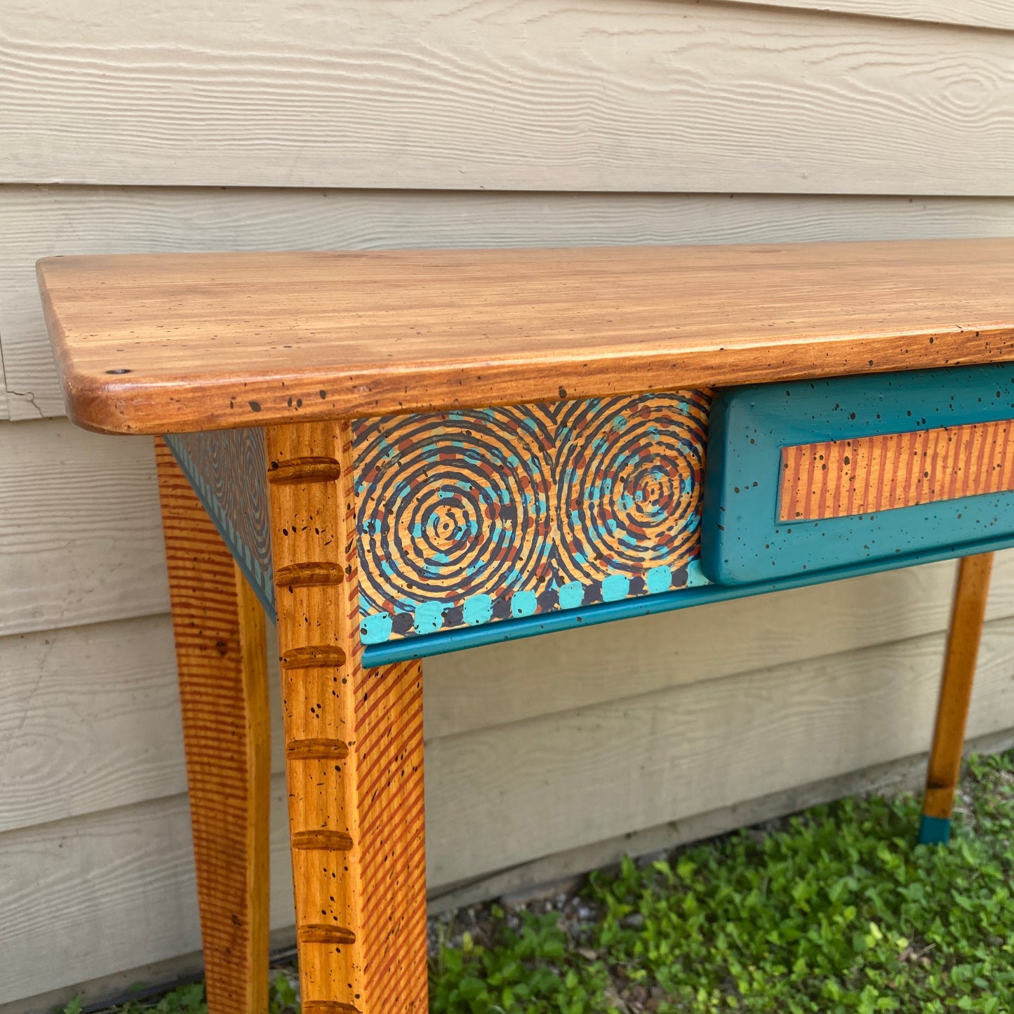 David Marsh Desk Table with Drawer