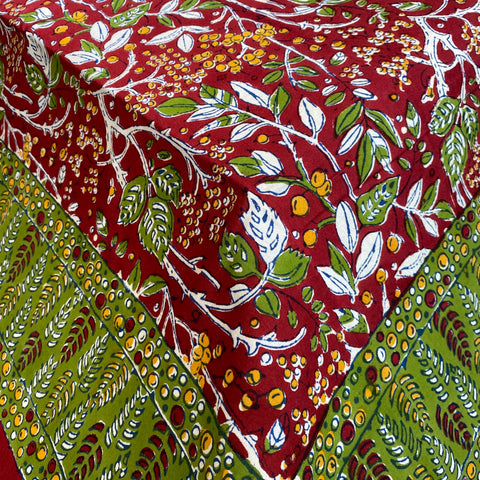 Currant Ruby Red Tablecloth - 60x90