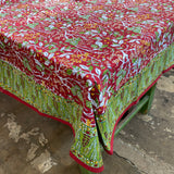 Currant Ruby Red Tablecloth - 60x90
