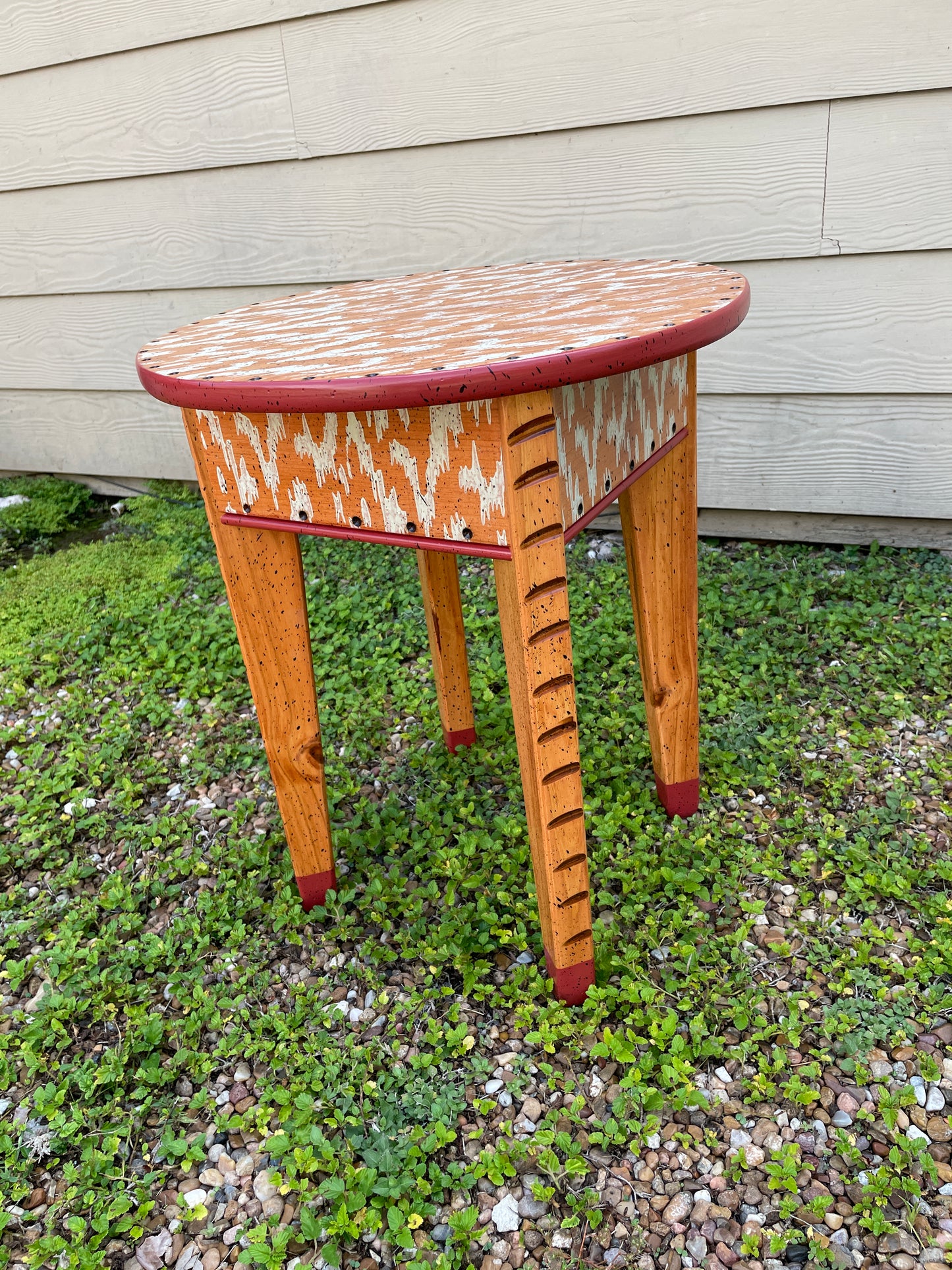 David Marsh 18" Round Side Table