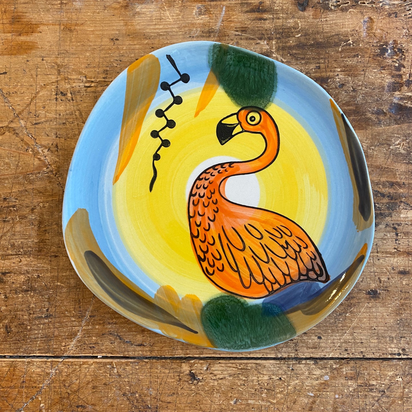 Flamingo Accent Plate