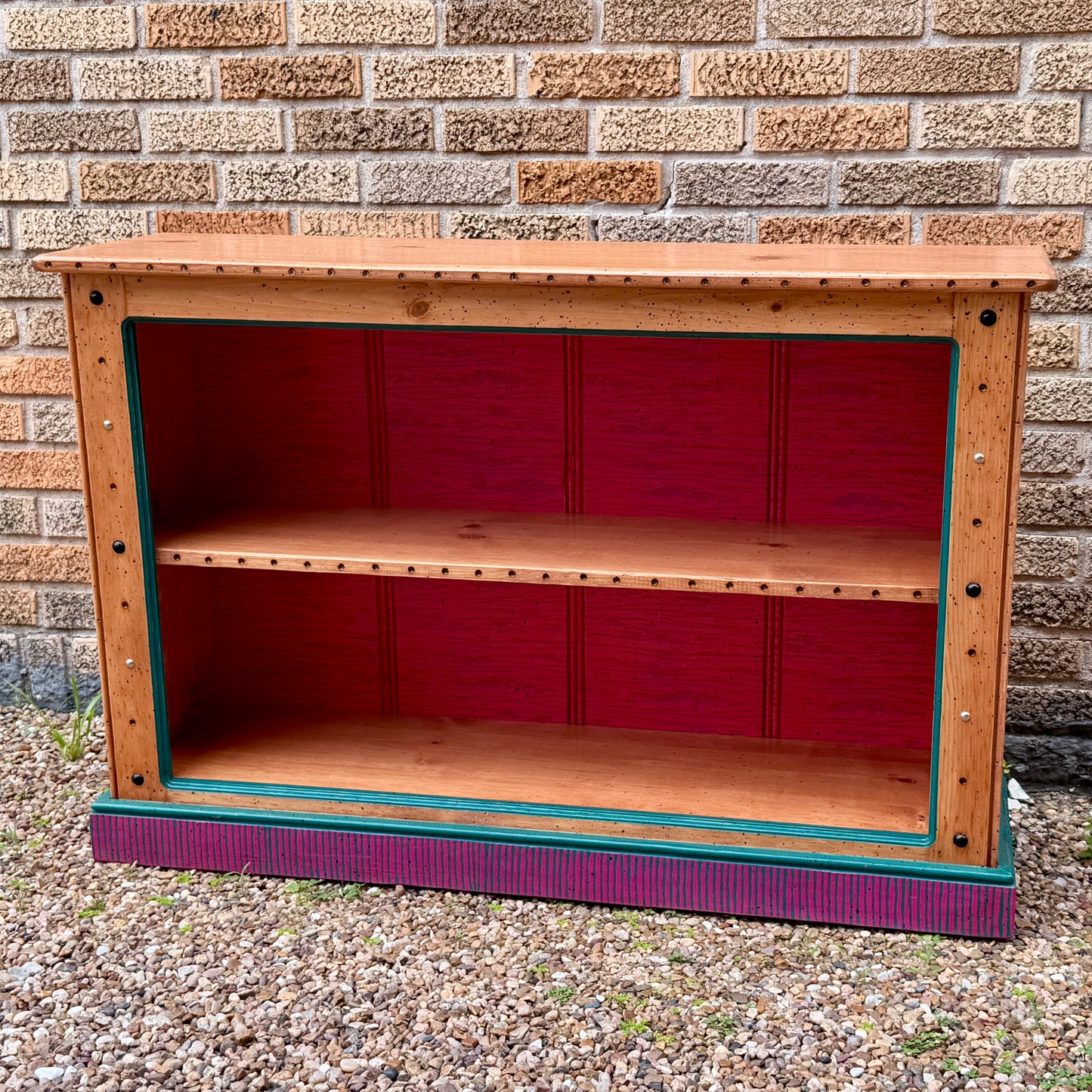Tommy Lewis Marsh Style 48" Low Credenza Bookcase