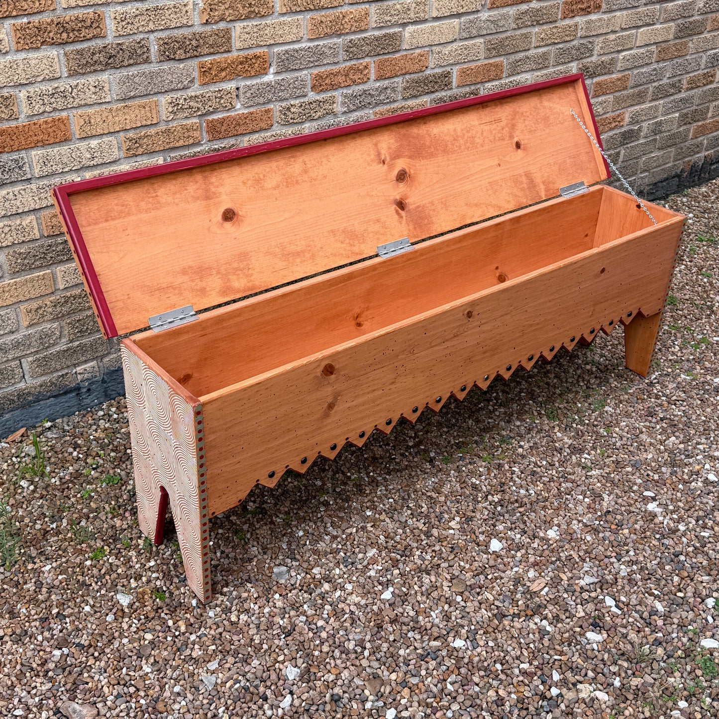 Tommy Lewis Marsh Style Bench Box--5ft