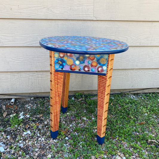 David Marsh 18" Round Side Table (Baubles)