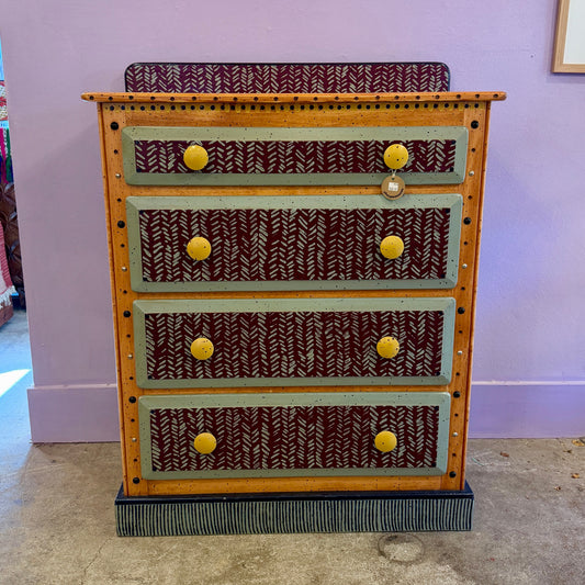 Tommy Lewis Marsh Style Four Drawer Dresser
