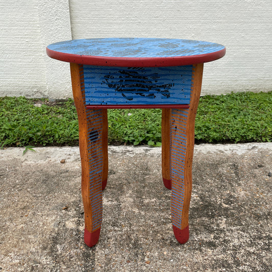 David Marsh 18" Round Side Table