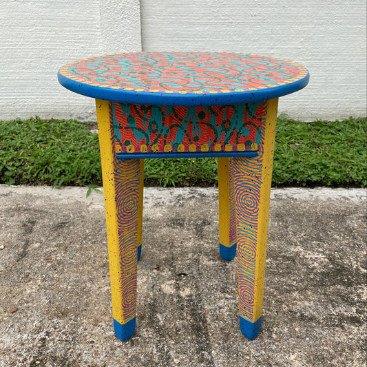 David Marsh 18" Round Side Table