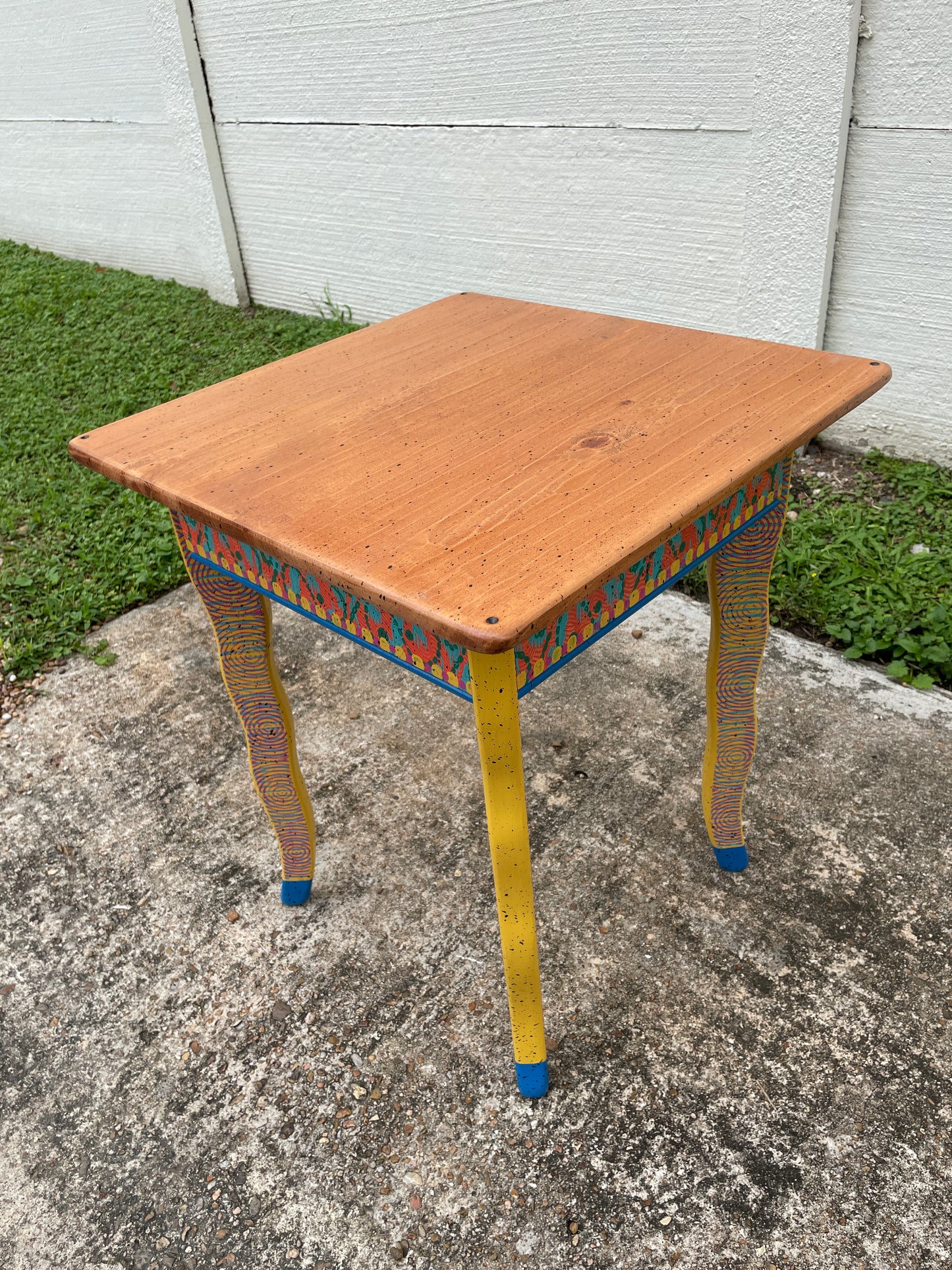 David Marsh 22” Square Side Table
