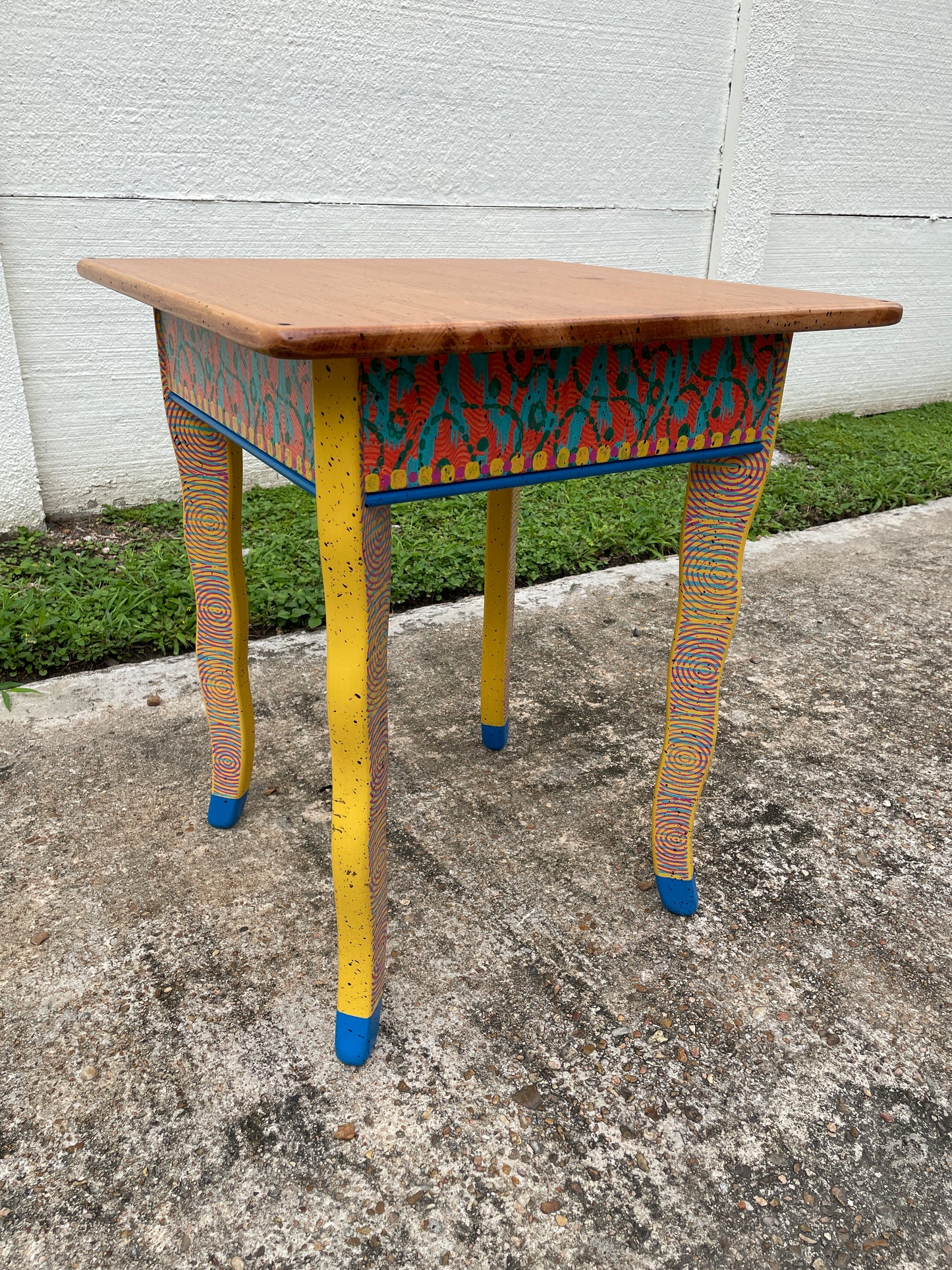 David Marsh 22” Square Side Table