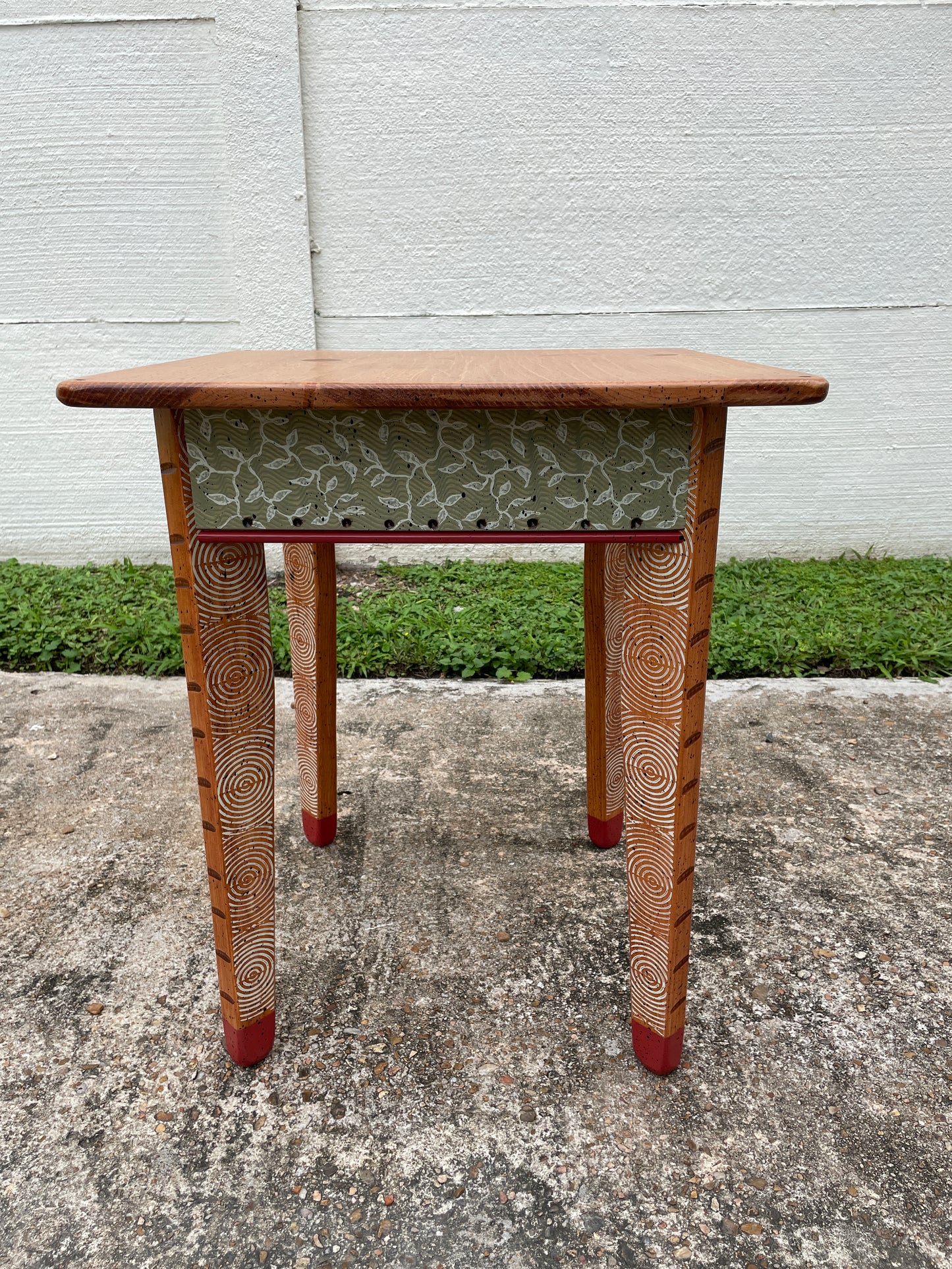 David Marsh 22” Square Side Table