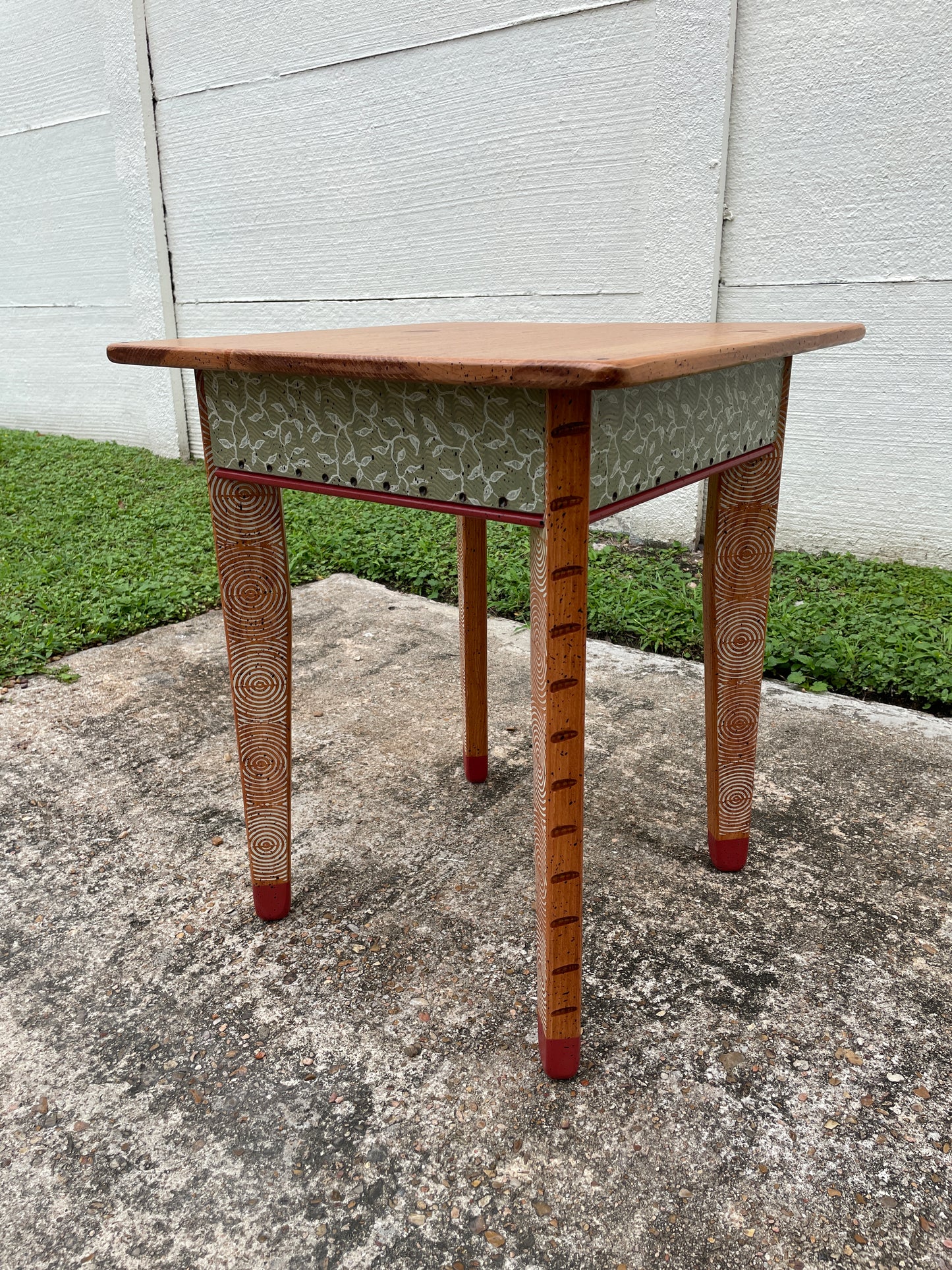 David Marsh 22” Square Side Table
