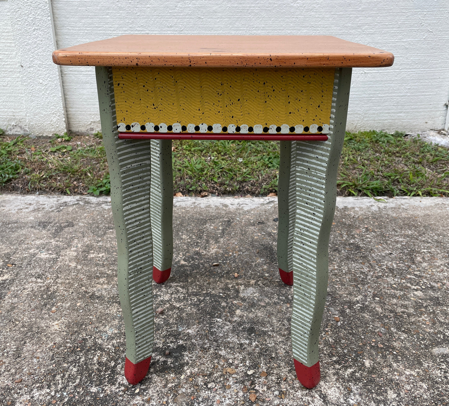 David Marsh 18” Square Side Table