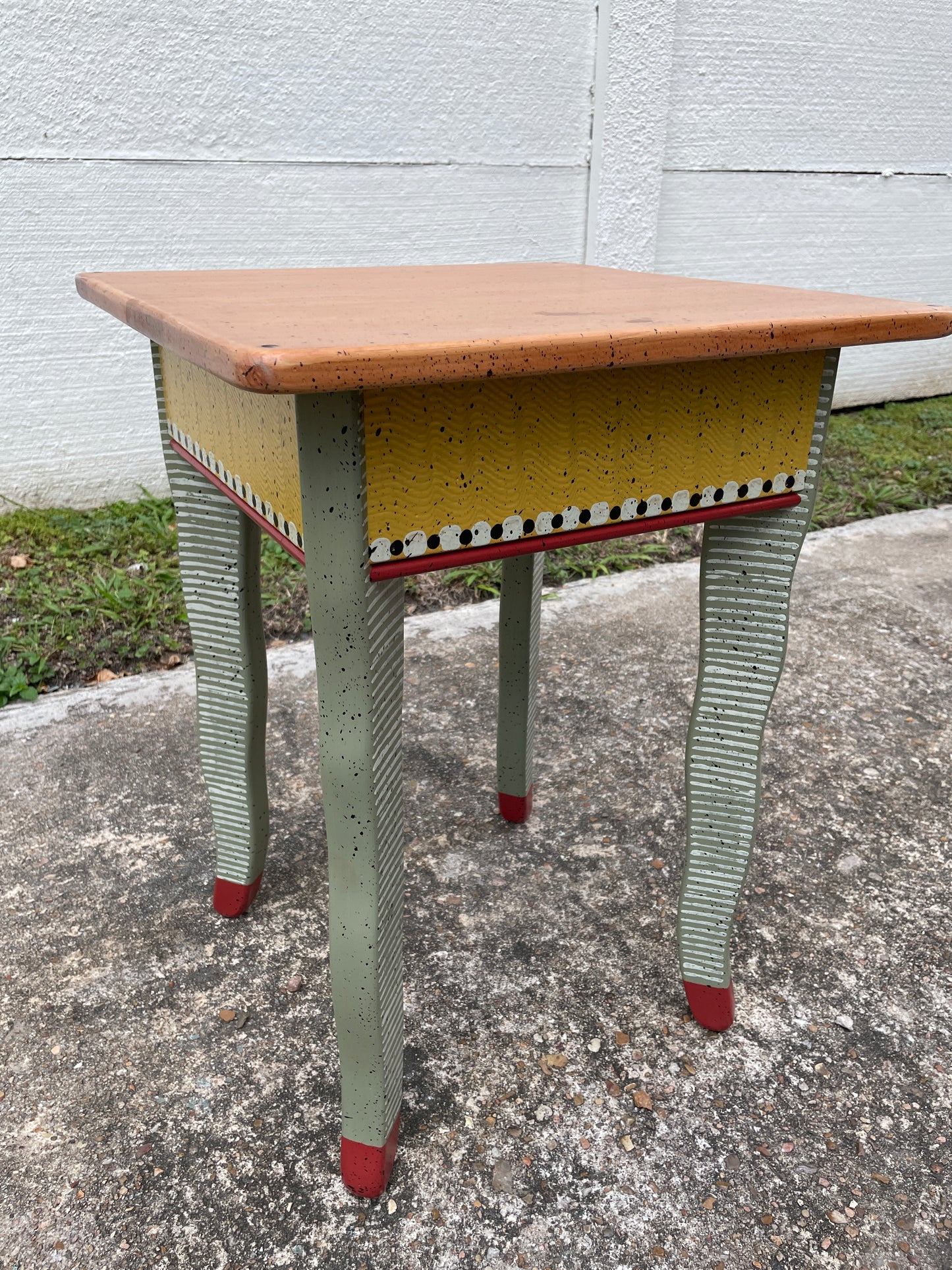 David Marsh 18” Square Side Table