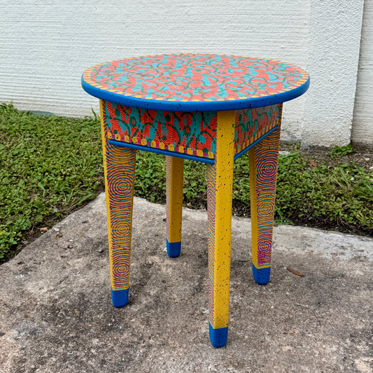 David Marsh 18" Round Side Table
