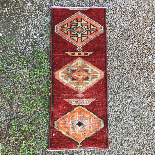 Turkish Kilim Doormat Rug No. 1