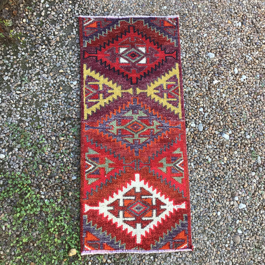 Turkish Kilim Doormat Rug No. 4