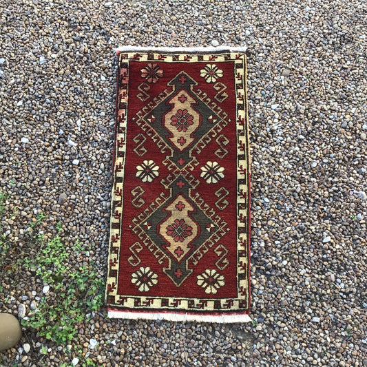 Turkish Kilim Doormat Rug No. 6