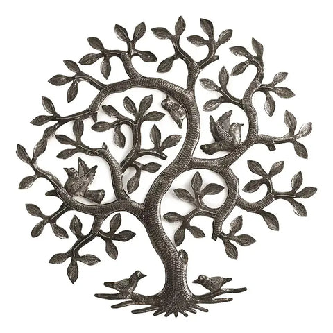 Haitian Metal Shade Tree of Life