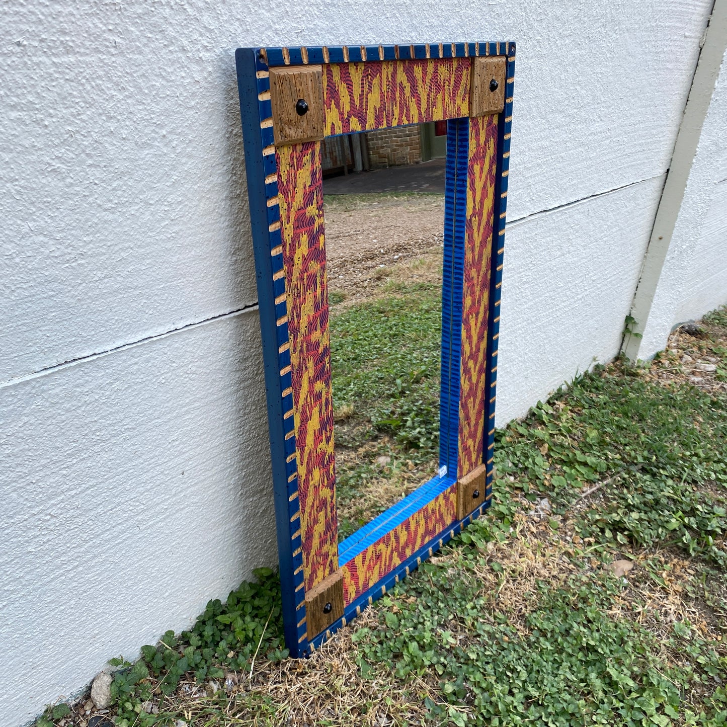 David Marsh Mirror - Zig Zag One-Off