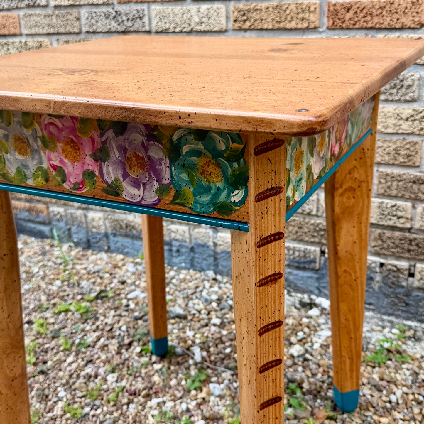 David Marsh 22” Square Side Table