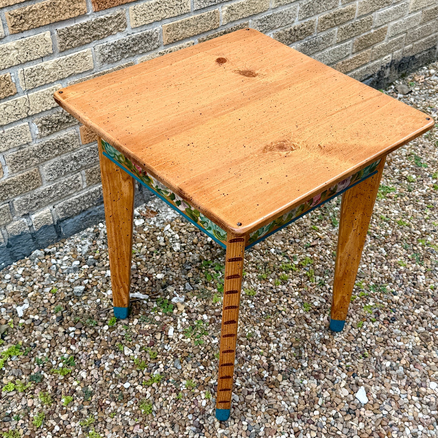 David Marsh 22” Square Side Table