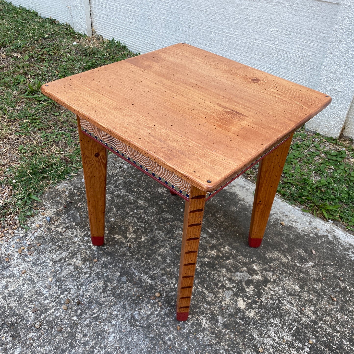 David Marsh 22” Square Side Table