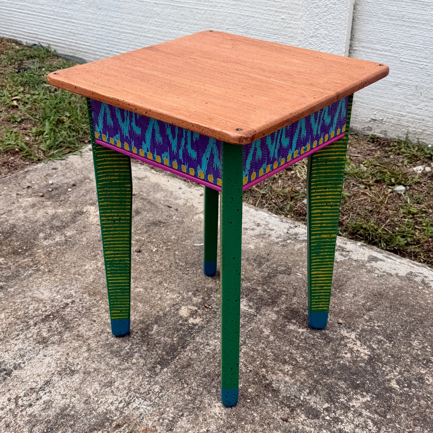 David Marsh 18” Square Side Table