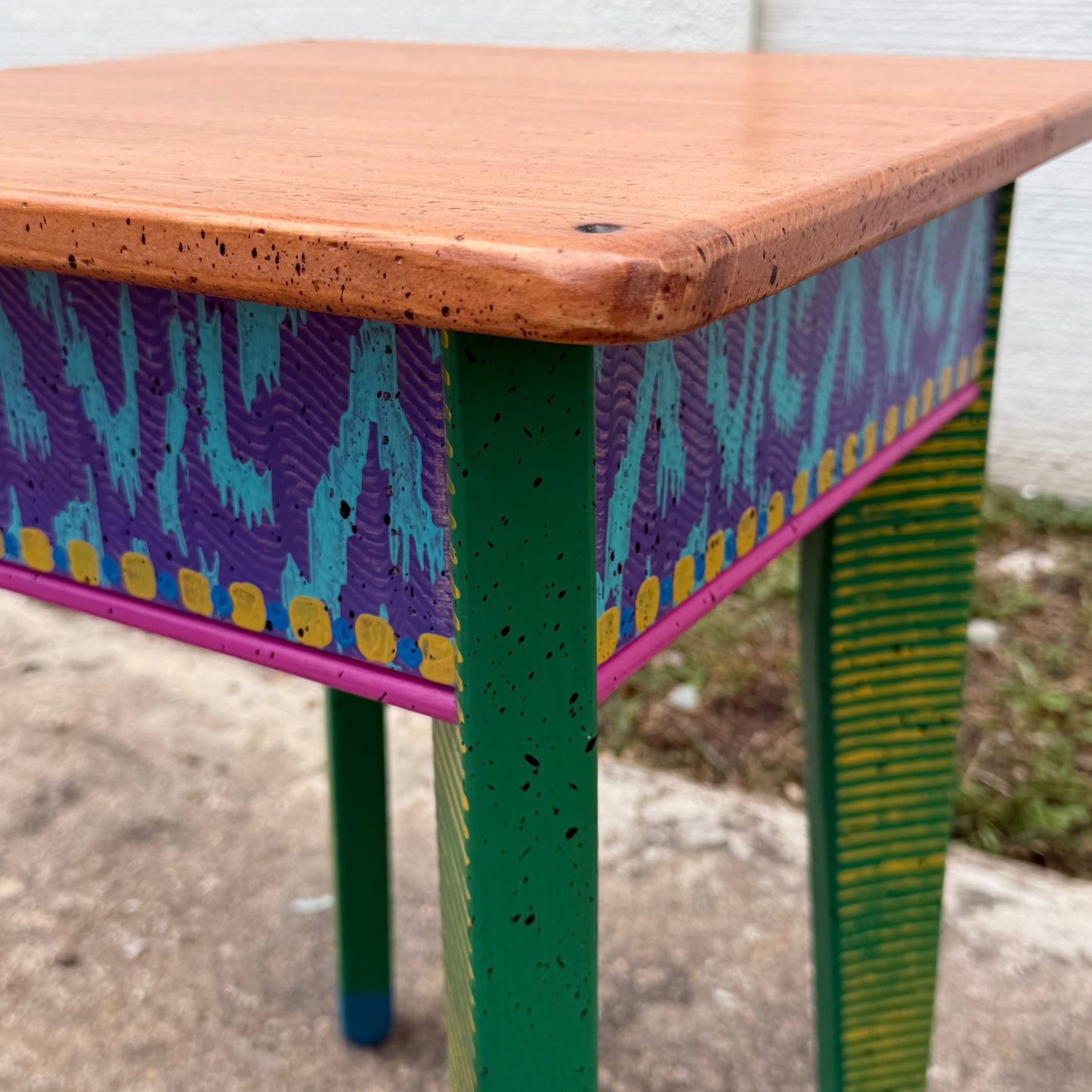 David Marsh 18” Square Side Table